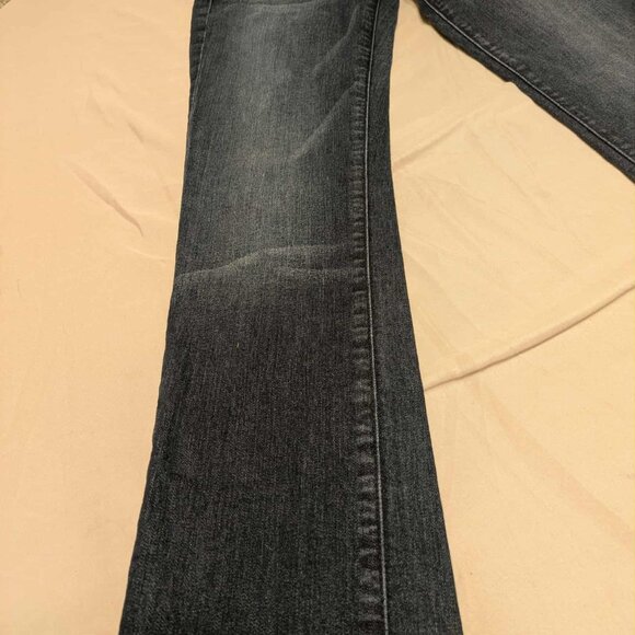 Free for All Mankind Jeans Womens 26 Dark Faded Wash 5 Pocket Pullon Denim - Picture 10 of 16